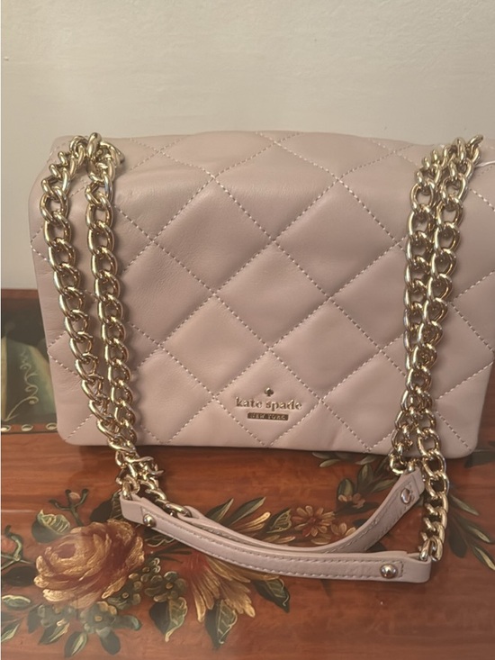 kate spade Handbags - kate spade Quilted Leather Chain Shoulder Bag in Light Pink